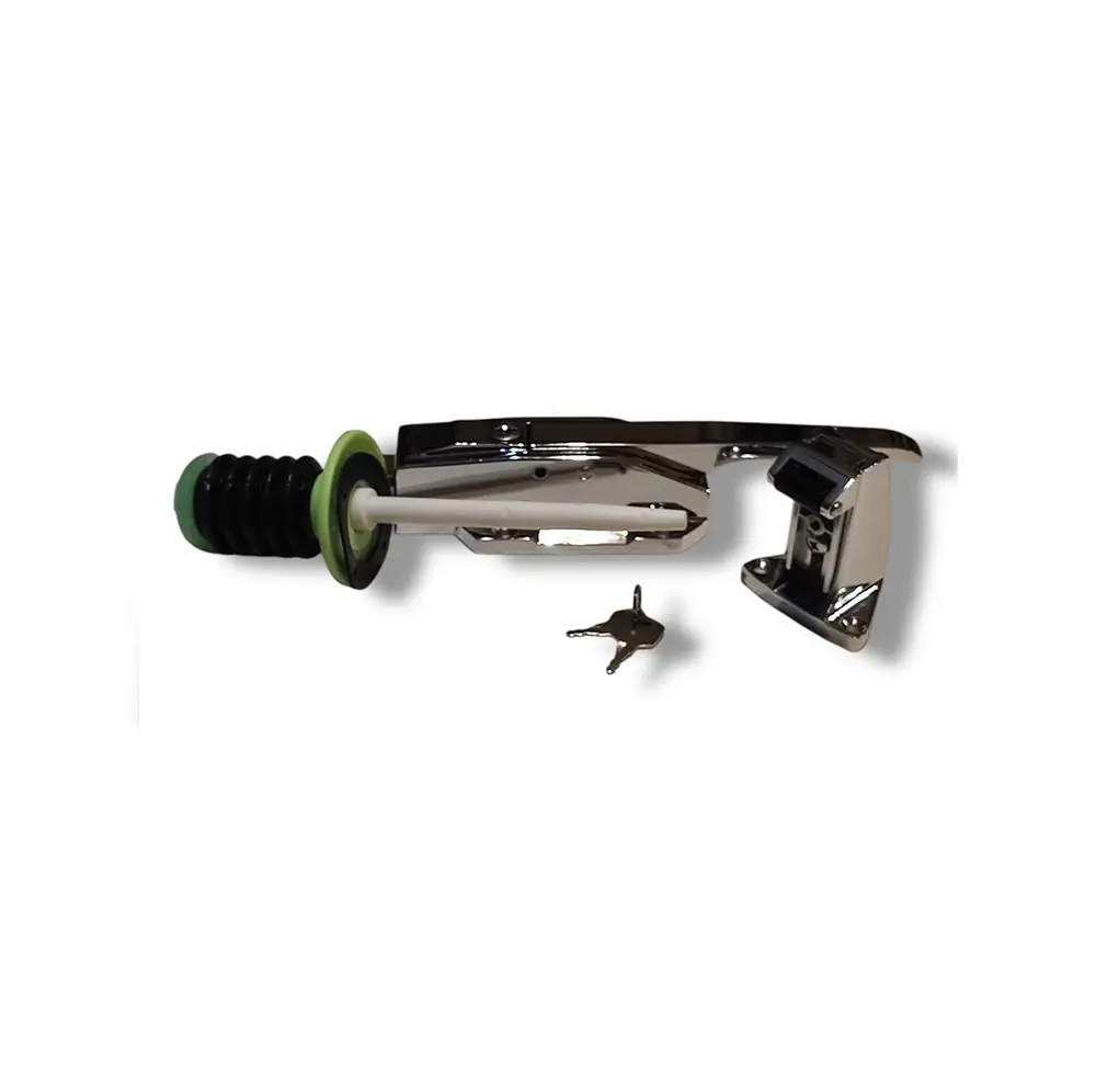 Cerrojo con botador para cámara frigorífica