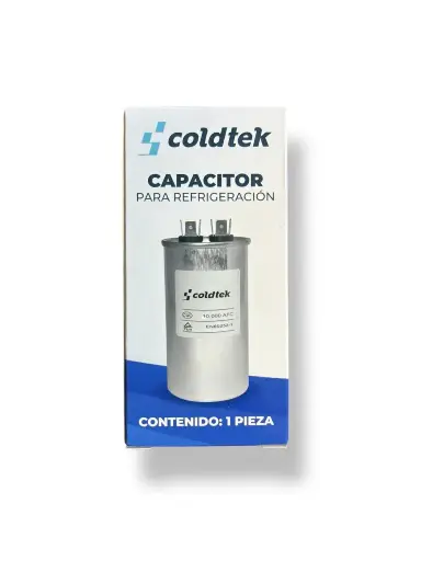 Capacitor de trabajo de aluminio para refrigeración 