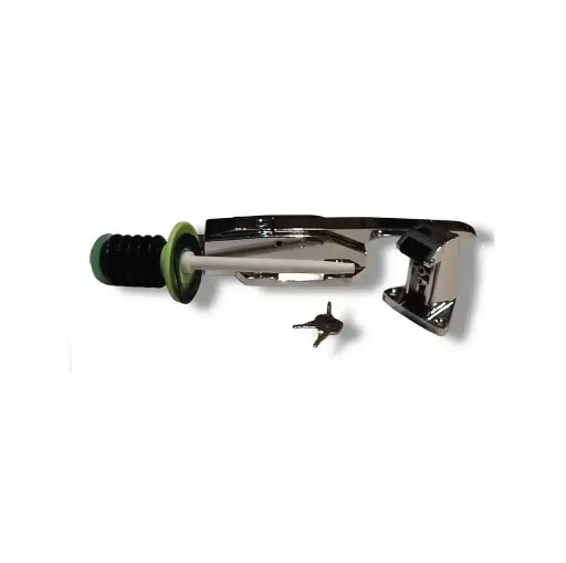 Cerrojo con botador para cámara frigorífica